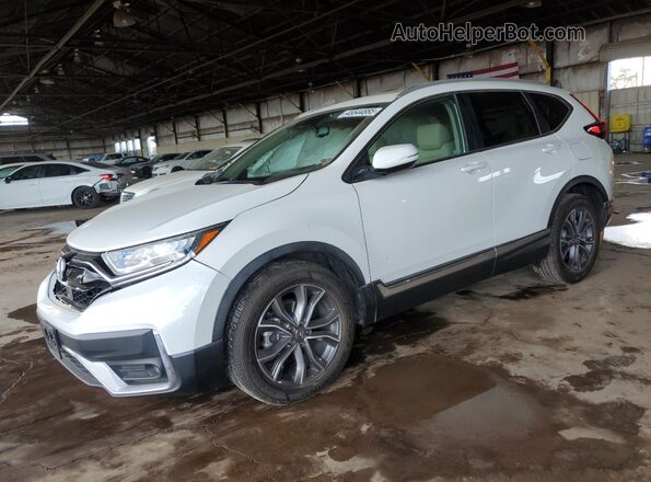 2HKRW1H96MH402242 2021 HONDA CR-V White Передня ліва чверть