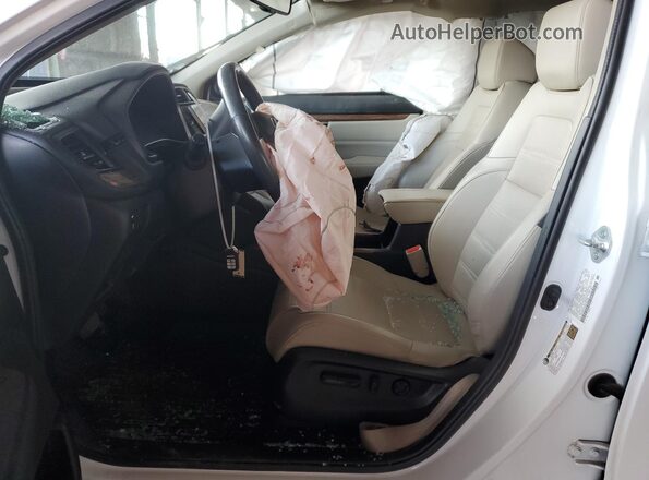 2HKRW1H96MH402242 2021 HONDA CR-V White Вид салону спереду