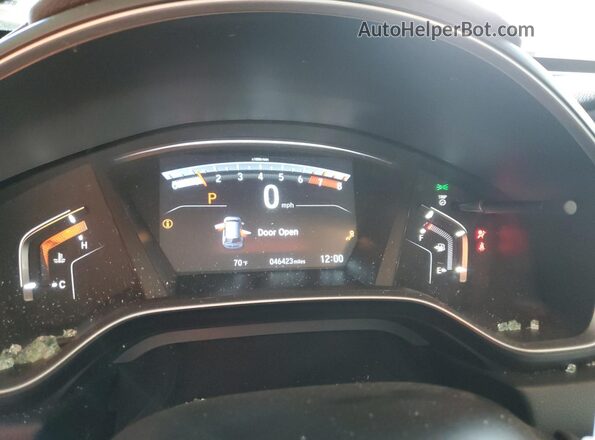 2HKRW1H96MH402242 2021 HONDA CR-V White Вид щитка приладів
