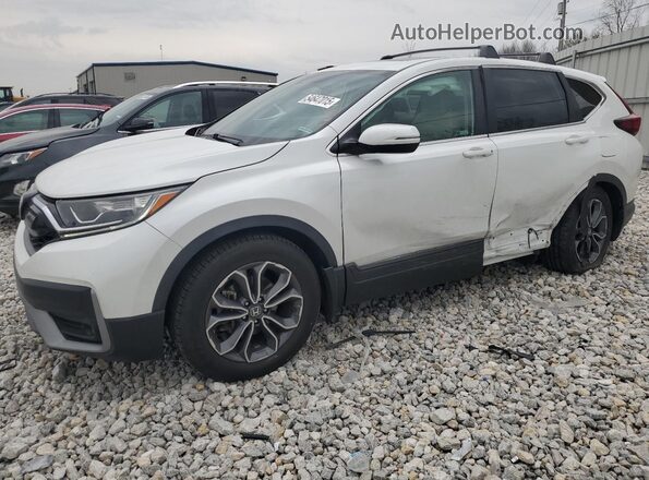 2HKRW2H52LH648464 2020 HONDA CR-V Белый Передняя левая четверть
