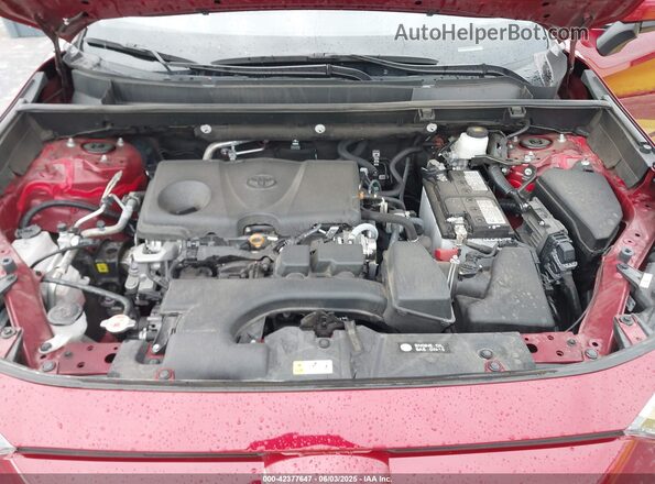 2T3W1RFV4PW267615 2023 TOYOTA LE Red Вид ззаду