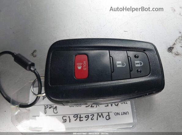 2T3W1RFV4PW267615 2023 TOYOTA LE Red Вид панелі приладів
