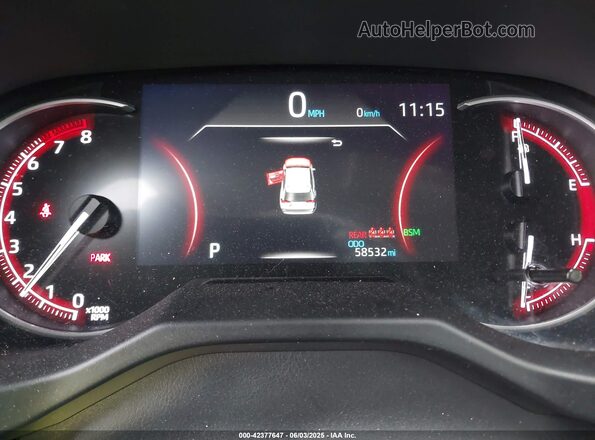 2T3W1RFV4PW267615 2023 TOYOTA LE Red Вид задніх сидінь