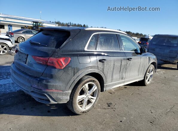 WA1EECF36M1037722 2021 AUDI Q3 Black Задня права чверть