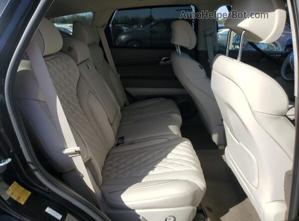 KMUHCESCXRU168293 2024 GENESIS GV80 Black Вид задньої частини салону