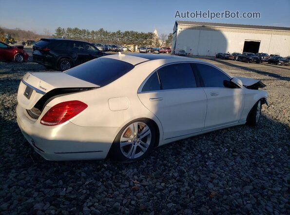 WDDUG8FB5HA313822 2017 MERCEDES-BENZ S Белый Задняя правая четверть