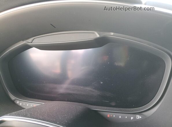 TRUC5AFV4G1024335 2016 AUDI TT Silver Widok zestawu wskaźników