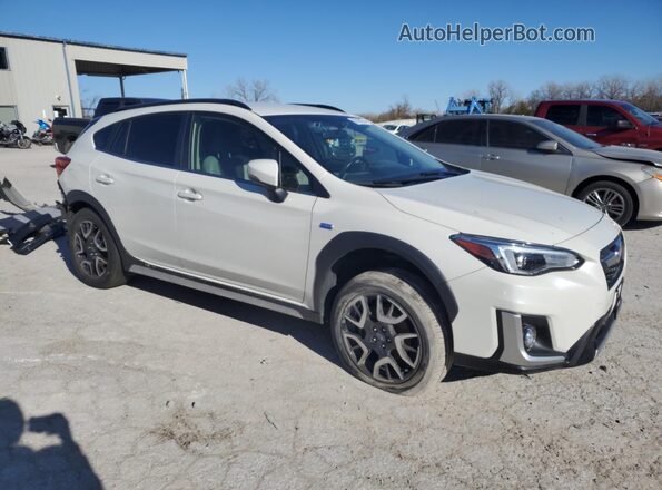 JF2GTDEC0LH235215 2020 SUBARU CROSSTREK Белый Передняя правая четверть
