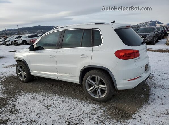 WVGUV7AX0HK008456 2017 VOLKSWAGEN TIGUAN Белый Задняя левая четверть