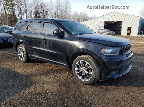 1C4RDJDG7LC106683 2020 DODGE DURANGO Black Przód prawy