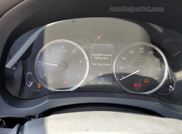 JTHDA1D27N5120709 2022 LEXUS IS Черный Вид щитка приборов