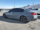 2018 Bmw M550xi Gray vin: WBAJB9C50JB286445