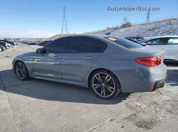 WBAJB9C50JB286445 2018 BMW M5 Gray Tył lewy