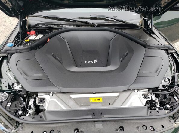 WBY33AW00RFS09877 2024 BMW I4 Green უკანა სალონის ხედი