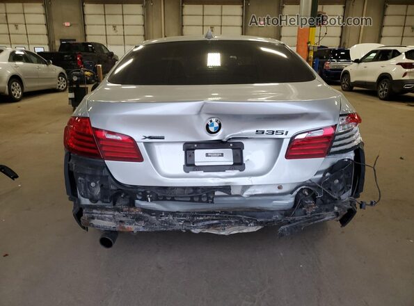 WBA5B3C53GG254566 2016 BMW 5 SERIES Silver Vista trasera