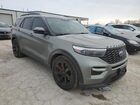 2020 Ford Explorer St Зеленый vin: 1FM5K8GC4LGB52501