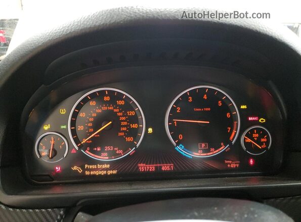 WBA5B3C53GG254566 2016 BMW 5 SERIES Silver Vista del cuadro de instrumentos