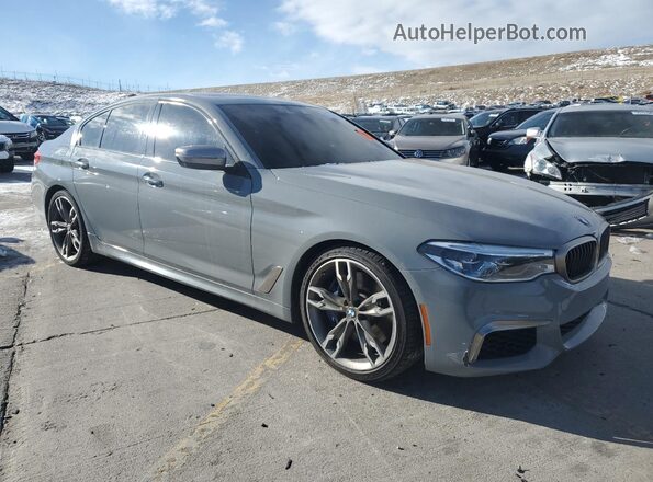 WBAJB9C50JB286445 2018 BMW M5 Gray Przód prawy