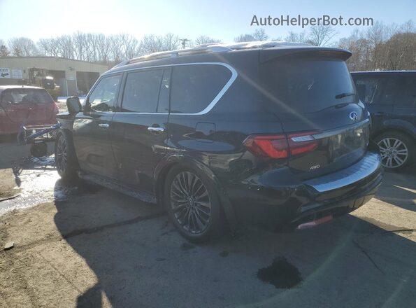 JN8AZ2AE3N9290600 2022 INFINITI QX80 Черный Задняя левая четверть