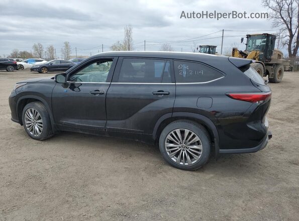 5TDFZRBH2MS159788 2021 TOYOTA HIGHLANDER Черный Задняя левая четверть