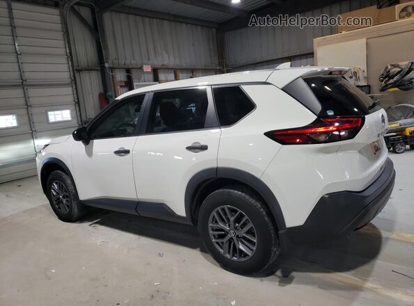 5N1AT3AA2MC819595 2021 NISSAN ROGUE Белый Задняя левая четверть