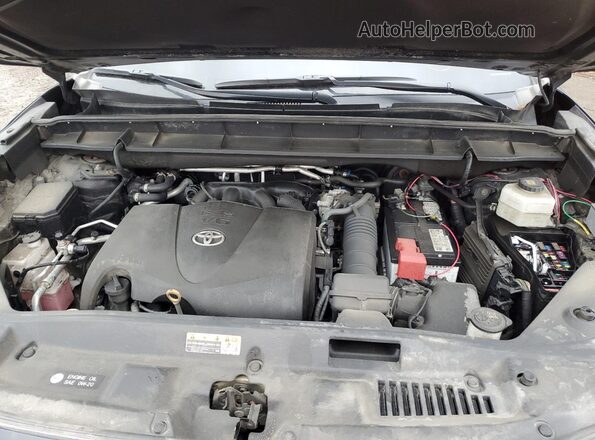 5TDFZRBH2MS159788 2021 TOYOTA HIGHLANDER Черный Вид подкапотного пространства