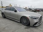 2022 Mercedes-benz S 500 4matic Желто-коричневый vin: W1K6G6DB0NA094067