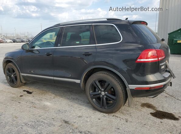 WVGRF7BP4HD002570 2017 VOLKSWAGEN TOUAREG Черный Задняя левая четверть