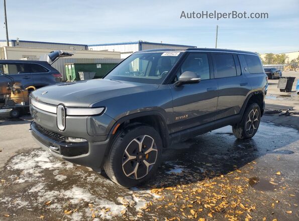 7PDSGABA0PN009951 2023 RIVIAN R1S Серый Передняя левая четверть