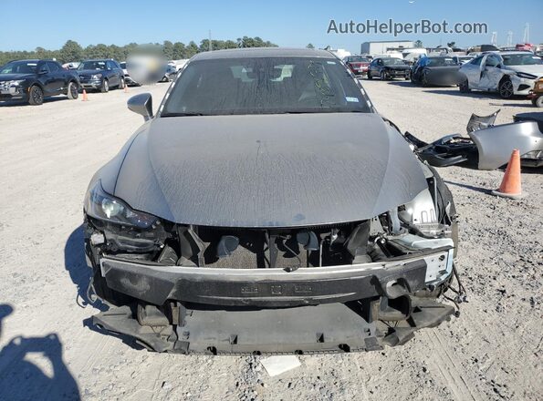 JTHBZ1D25J5033790 2018 LEXUS IS Gray Widok z przodu
