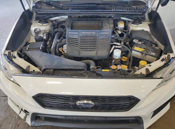 JF1VA1A6XM9818869 2021 SUBARU WRX White უკანა სალონის ხედი
