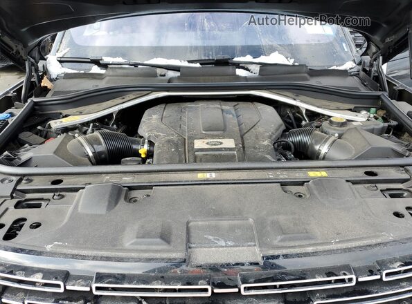 NJ1639E 2023 LAND ROVER RANGE Gray Вид підкапотного простору