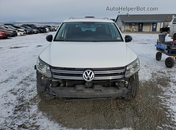 WVGUV7AX0HK008456 2017 VOLKSWAGEN TIGUAN Белый Вид спереди