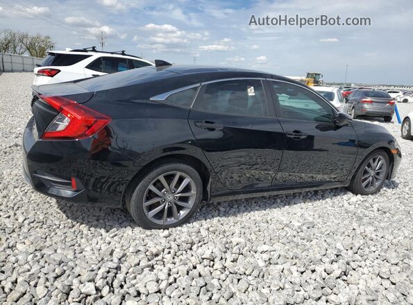 19XFC1F38KE020225 2019 HONDA CIVIC Черный Задняя правая четверть
