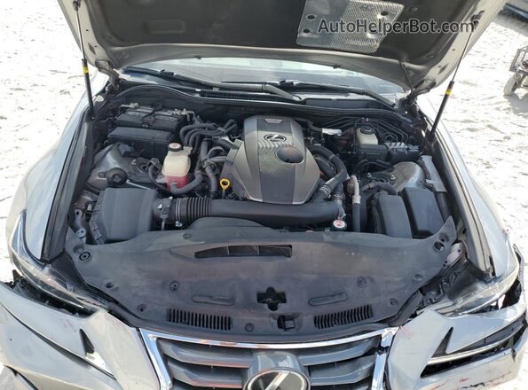 JTHBA1D23K5088425 2019 LEXUS IS Gray Widok wnętrza z tyłu