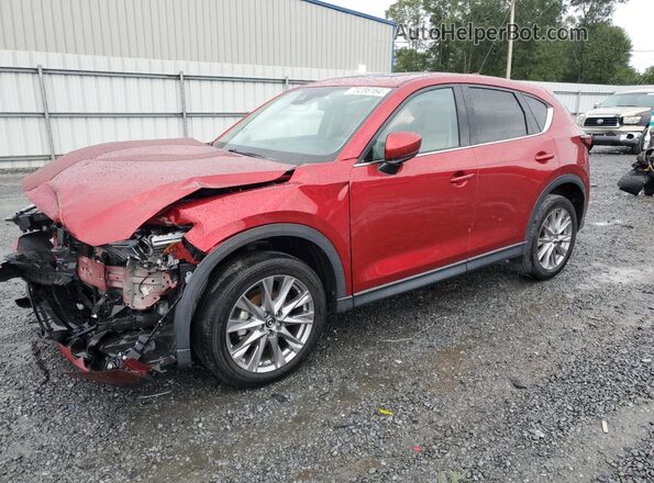 JM3KFADMXK1621910 2019 MAZDA CX-5 Красный Передняя левая четверть