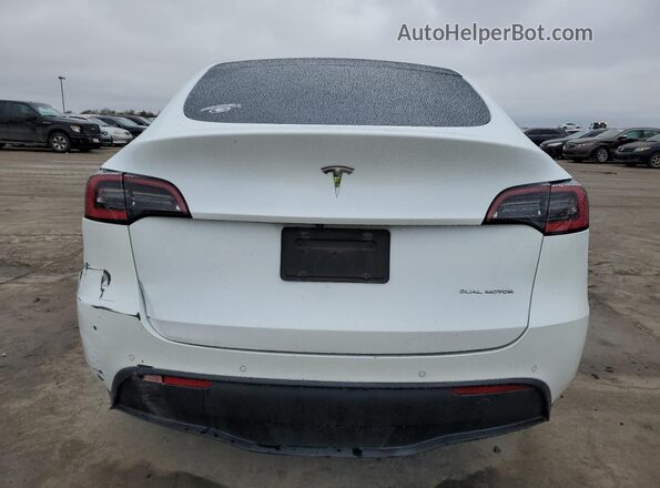 5YJYGDEE9MF088273 2021 TESLA MODEL Белый Вид сзади