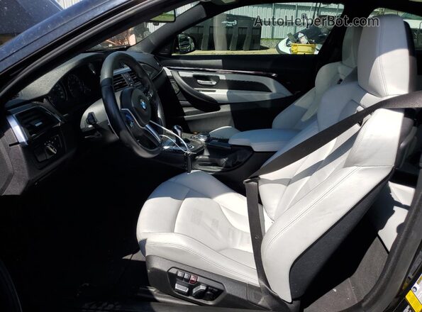 WBS4Y9C57JAC87205 2018 BMW M4 Черный Вид салона спереди