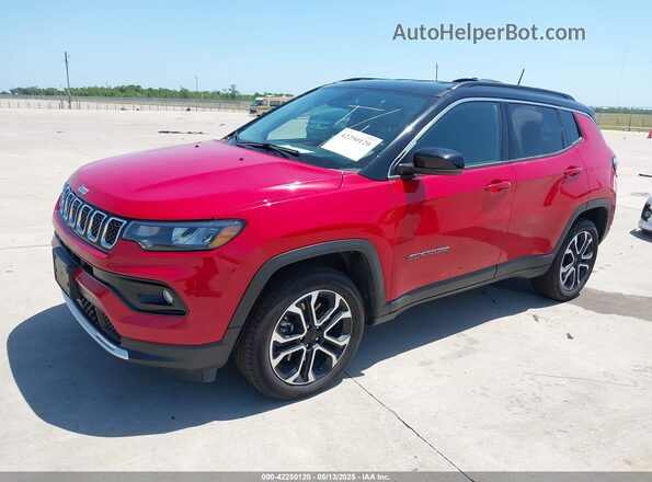 3C4NJDCN6RT585619 2024 JEEP COMPASS Красный Передняя левая четверть