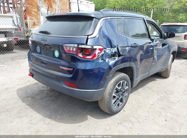 3C4NJDDB1LT244981 2020 JEEP COMPASS Синий Задняя правая четверть