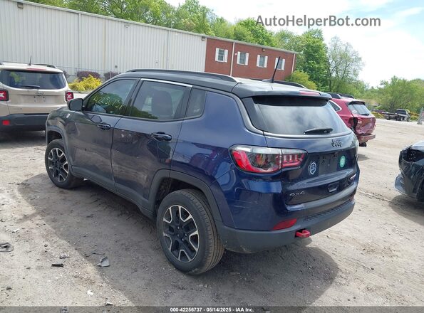 3C4NJDDB1LT244981 2020 JEEP COMPASS Синий Задняя левая четверть