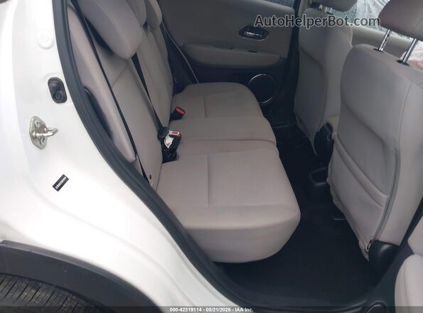 3CZRU6H57GM759454 2016 HONDA HR-V White VIN კოდის სტიკერის ხედი