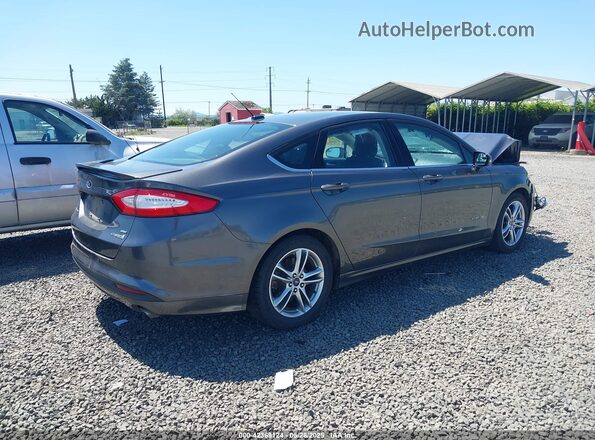 3FA6P0LU3GR386983 2016 FORD FUSION HYBRID Black Rear right