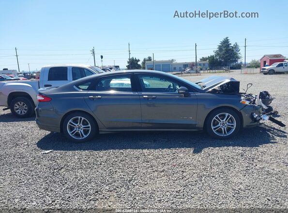 3FA6P0LU3GR386983 2016 FORD FUSION HYBRID Black Rear interior view