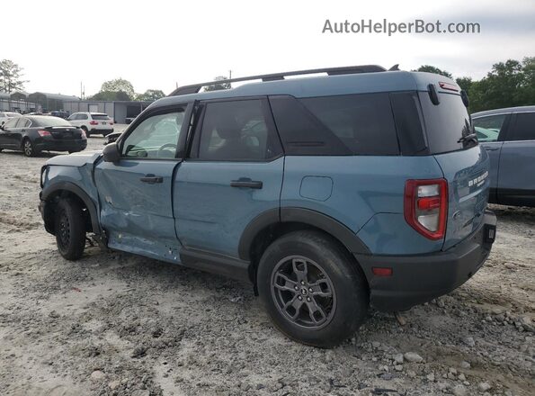 3FMCR9B68MRA77094 2021 FORD BRONCO Синий Задняя левая четверть