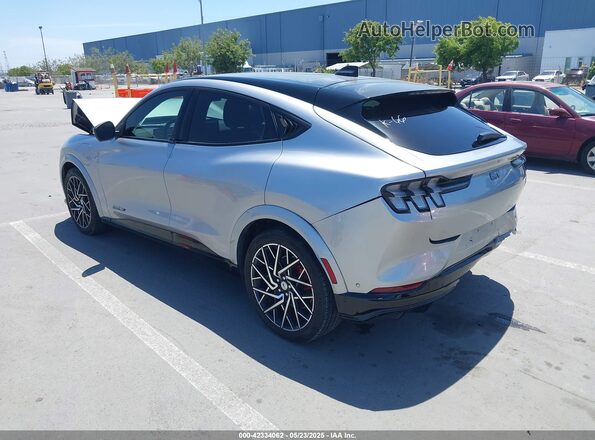 3FMTK4SX3MME04398 2021 FORD MUSTANG MACH-E Silver უკანა მარცხენა