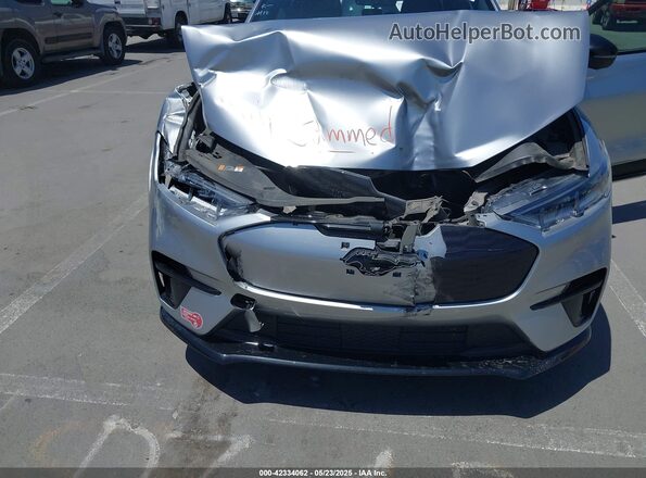3FMTK4SX3MME04398 2021 FORD MUSTANG MACH-E Silver უკანა ხედი
