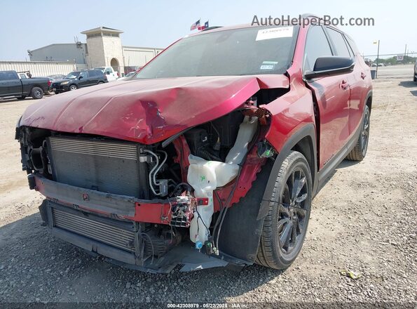3GKALMEG9PL270421 2023 GMC TERRAIN Красный Вид спереди