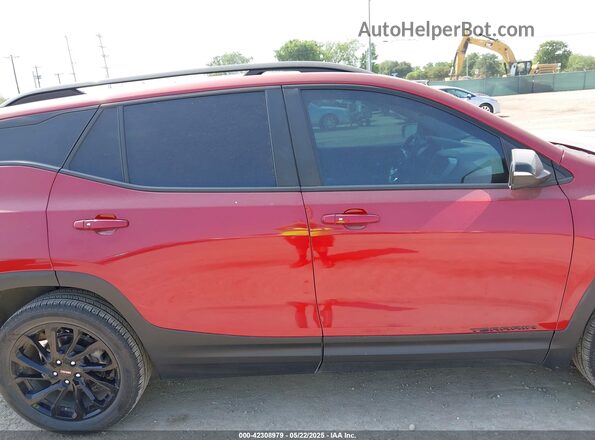 3GKALMEG9PL270421 2023 GMC TERRAIN Красный Панорамный вид салона 360°