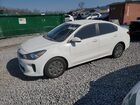 2020 Kia Rio Lx White vin: 3KPA24AD8LE299398
